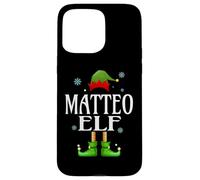 MATTEO Elf Xmas Funny Men's Family Matching Christmas MATTEO Case for iPhone 15 Pro Max