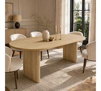 Matteo Extendable Dining Table 140-200Cm - Oak Effect, Modern Rectangular Table For 6-8 People