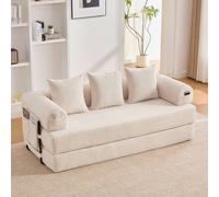 Matteo Gomyway Modular Foldable Corduroy Sofa - Modern Space-Saving Seating in Beige Matteo Beige