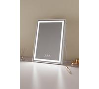 Matteo Hollywood Led Vanity Mirror With 360-Degree Rotation, Dimmable Studio Light & High-Cri - 30X42Cm Tabletop