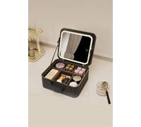 Matteo Led Travel Vanity Case With Detachable Hollywood Mirror - Portable Makeup Organizer & Beauty Box
