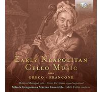 MATTEO MALAGOLI IRE - EARLY NEAPOLITAN CELLO MUSIC - cd - H4z