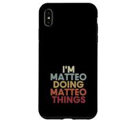 Matteo Name Matteo Personalized Name First Given Case for iPhone XS Max