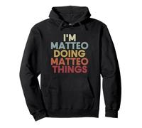 Matteo Name Matteo Personalized Name First Given Pullover Hoodie