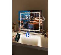 Matteo Smart Hollywood Vanity Mirror - Bluetooth Audio & Dimmable LED in White Matteo White