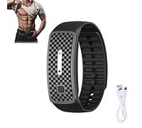 Matteo Ultrasonic Body Shape Wristband, Electronic Slimming Bracelet, Slimming Wristband with USB Rechargeable, Magnetic Bracelet for Lymphatic Weight Loss for Men Women (Black)
