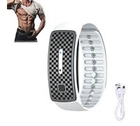 Matteo Ultrasonic Body Shape Wristband, Electronic Slimming Bracelet, Slimming Wristband with USB Rechargeable, Magnetic Bracelet for Lymphatic Weight Loss for Men Women (White)