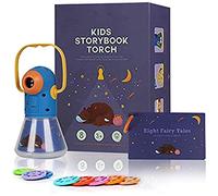 Matteobenni Kids Multifunctional Story Projector, Night Lights Projector Storybook Toy, Educational Toys Gifts for 3-12 Year Old Boys/Girls