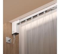 Matter over Thread Smart Curtain Track, Electric Curtains with Remote, Works with Apple HomeKit, Alexa, Google, SmartThings (3m (118.1inch))