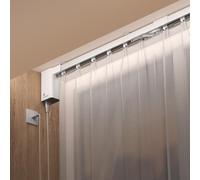 Matter over Thread Smart Curtain Track, Electric Curtains with Remote, Works with Apple HomeKit, Alexa, Google, SmartThings (2m (78.7inch))