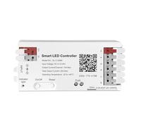 Matter Wifi LED Controller, Matter RGBCCT LED Strip Controller, 20A Max, App Voice Control, Color Changing, Dimming, Contactless Pairing, Easy Wiring with HomeKit Google Echo Alexa(Matter Hub Require)