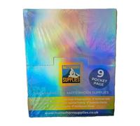 10-Pack Ultra Pro Silver Series Pages 9 Pockets Collector's Pocket Transparent