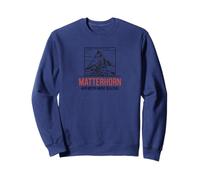 Matterhorn 4478 m 14,692 ft above sea level Sweatshirt