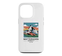 Matterhorn mountain 4478 m 14,692 ft above sea level Case for iPhone 13 Pro