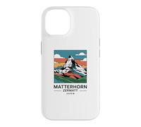 Matterhorn mountain 4478 m 14,692 ft above sea level Case for iPhone 14