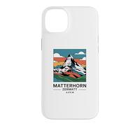 Matterhorn mountain 4478 m 14,692 ft above sea level Case for iPhone 14 Plus