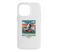 Matterhorn mountain 4478 m 14,692 ft above sea level Case for iPhone 14 Pro Max