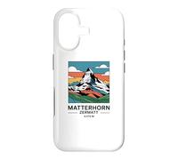 Matterhorn mountain 4478 m 14,692 ft above sea level Case for iPhone 17