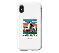 Matterhorn mountain 4478 m 14,692 ft above sea level Case for iPhone X/XS