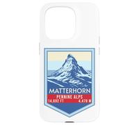 Matterhorn Pennine Alps Mountain Adventure Case for iPhone 15 Pro