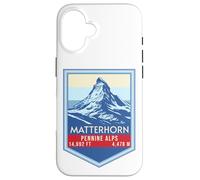 Matterhorn Pennine Alps Mountain Adventure Case for iPhone 16