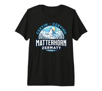 Matterhorn Swiss Alpine Life Zermatt Premium T-Shirt