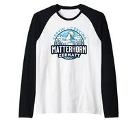Matterhorn Swiss Alpine Life Zermatt Raglan Baseball Tee