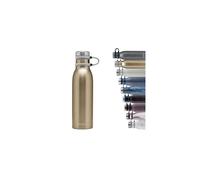 Matterhorn Water bottle with Thermalock insulation, BPA-free stainless steel bottle with screw cap, leak-proof drinking bottle, keeps beverages up to