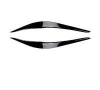 MATTFO Car Headlights Eyebrow, For BMW 2 Series Tourer F46 2018-2024,Front Headlight Eyelid Eye Lid Cover Overlay Trim Sticker Car Accessories,A