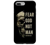 Matthew 10:2 Fear God Not Man - Christian Faith Bible Gospel Case for iPhone 7 Plus/8 Plus