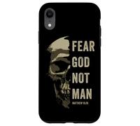 Matthew 10:2 Fear God Not Man - Christian Faith Bible Gospel Case for iPhone XR