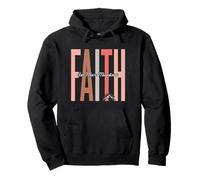 Matthew 17:20 Christian Bible Verse Faith Can Move Mountains Pullover Hoodie