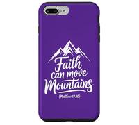 Matthew 17:20 - Faith Can Move Mountains Graphic Case for iPhone 7 Plus/8 Plus