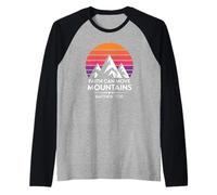 Matthew 17:20 - Faith Can Move Mountains Graphic Raglan Baseball Tee