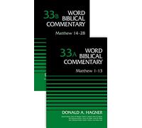 Matthew (2-Volume Set---33A and 33B) (Word Biblical Commentary)