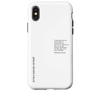 Matthew 6, 34, Do Not Worry About Tomorrow, JNF, Christian Case for iPhone X/XS
