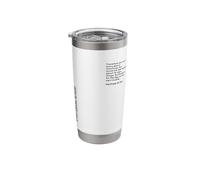 Matthew 6, 34, Do Not Worry About Tomorrow, JNF, Christian Stainless Steel Insulated Tumbler