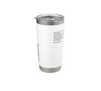 Matthew 6:34, JNF, Do Not Worry About Tomorrow, Christian Stainless Steel Insulated Tumbler