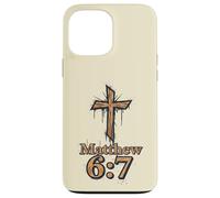 Matthew 6:7 Bible Verse Gods Words Case for iPhone 13 Pro Max