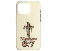 Matthew 6:7 Bible Verse Gods Words Case for iPhone 16 Pro