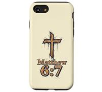 Matthew 6:7 Bible Verse Gods Words Case for iPhone SE (2020) / 7/8