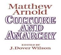 Matthew Arnold Culture & Anarchy Paperback Book Matthew Arnold Multicolor
