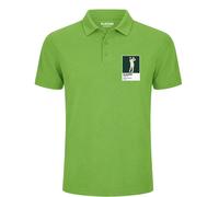 Matthew Baldwin Golf Icon Frame Men's Polo Shirt - Lime Green / M