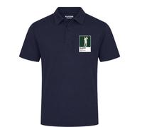Matthew Baldwin Golf Icon Frame Men's Polo Shirt - Navy / XL