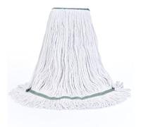 Matthew Cleaning Synthetic Rayon Mop Head Replacement, Chemical Resistant 4-Ply Looped End Commercial Mops for Floor Cleaning and Finishing, 20 oz Large, 1 Pack