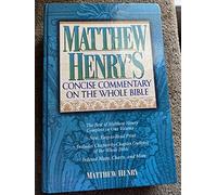 Matthew Henry's Commentary on the Whole Bible