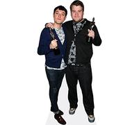 Matthew Horne and James Corden (Duo) Mini Celebrity Cutout