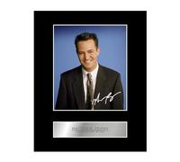 Matthew Perry Pre Printed Signature Signed Mounted Photo Display #11 Printed Autograph Picture 10x8 Inch Mount