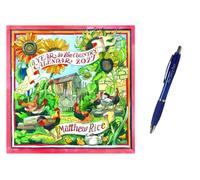 Matthew Rice, A Year in the Country Wall Calendar 2027 + EXCLUSIVE LIMITED EDITION PEN