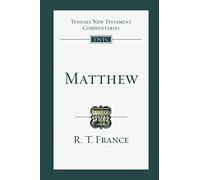Matthew: Tyndale New Testament Commentary